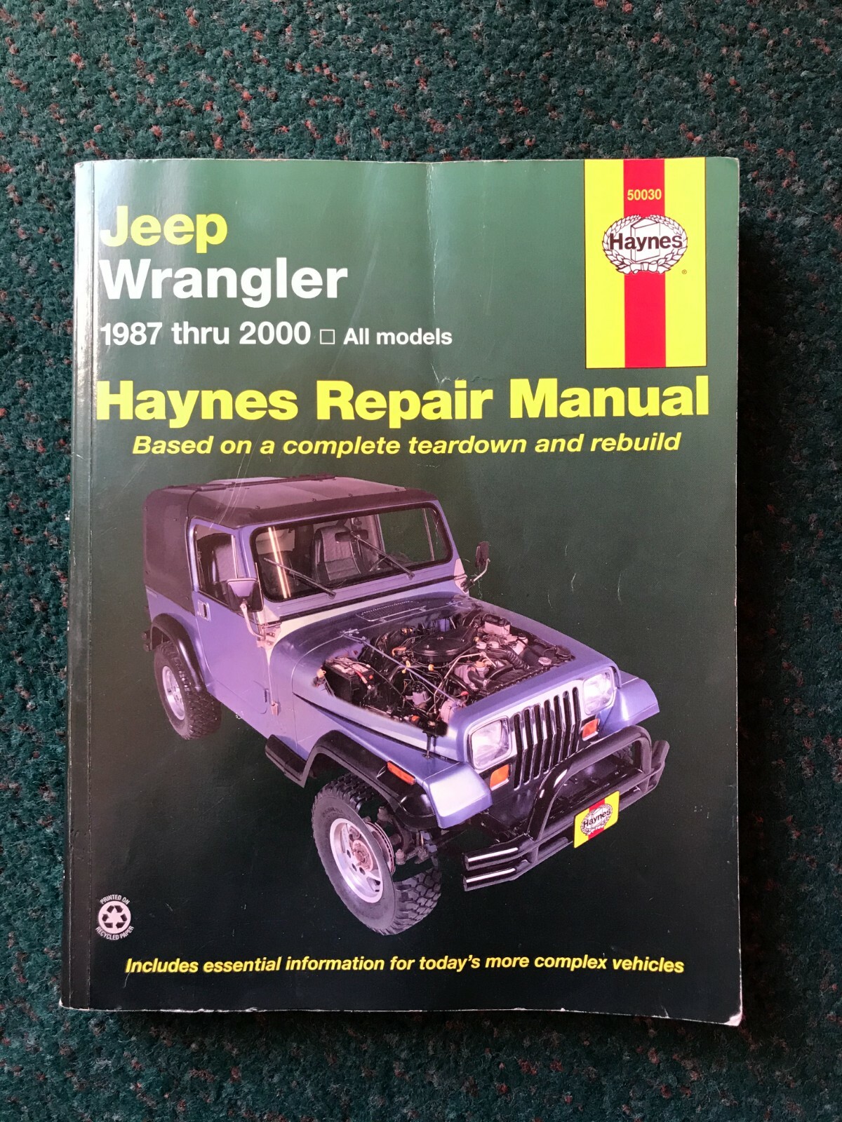 Total 65+ imagen 2000 jeep wrangler repair manual Thptnganamst.edu.vn