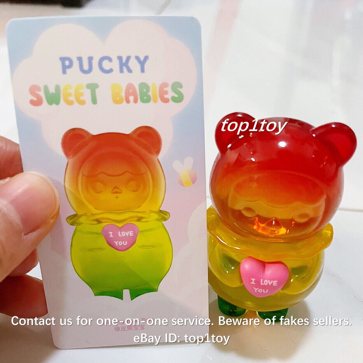 popmart pucky シークレットレア sweet gumi POP MART x PUCKY Sweet Babies Gummy Bear Baby Hidden Mini