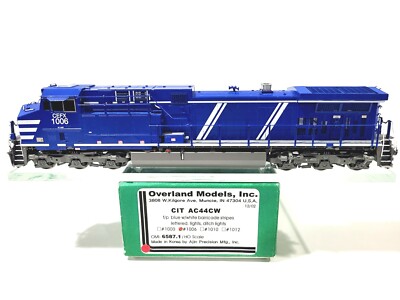 Overland OMI CEFX GE AC44CW CIT Rail #1006 HO Brass Model #6587.1