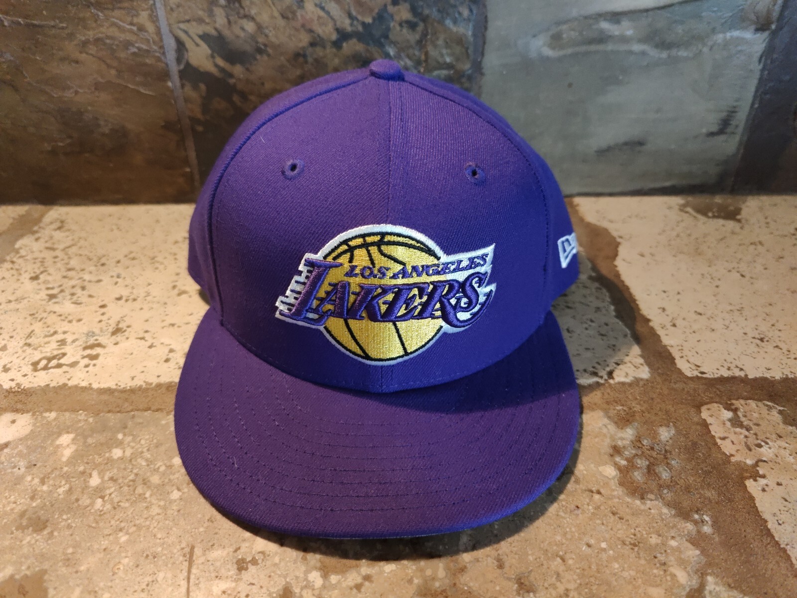 Los Angeles Lakers New Era 9Fifty Purple Adjustable Snapback Hat Baseball Cap