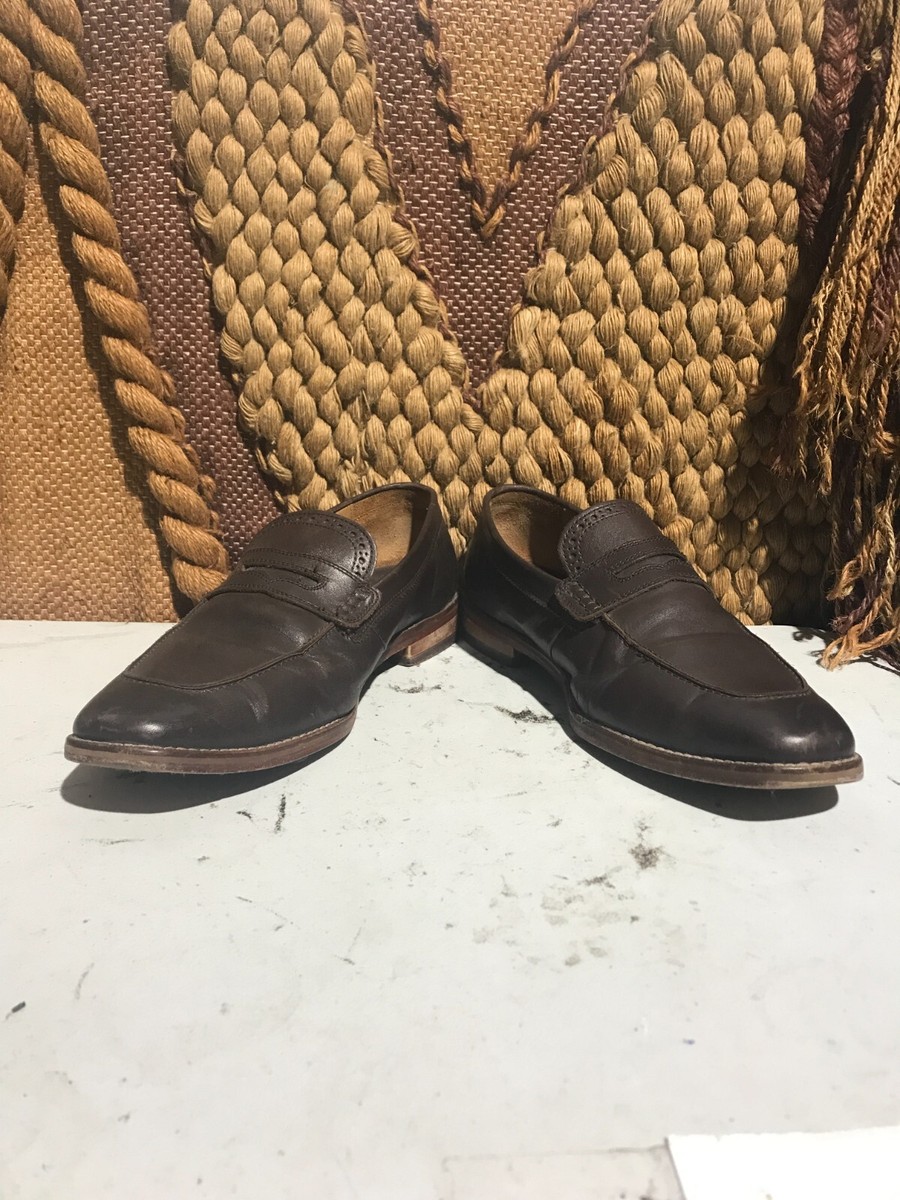 Cole Haan OriginalGrand Penny Loafers Brown Leather Shoes Mens 10.5 C20316 Cole Haan Loafers Mens Size 10.5 Brown Leather Grand Penny  main image 3