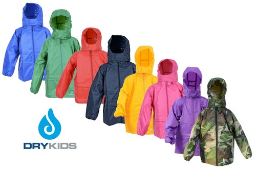 DRY KIDS Childrens Packaway Waterproof 