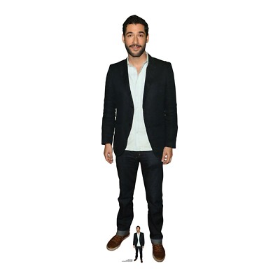 Tom Ellis braune Schuhe lebensgroß und Mini Kartonausschnitt/Aufsteller/Aufsteller