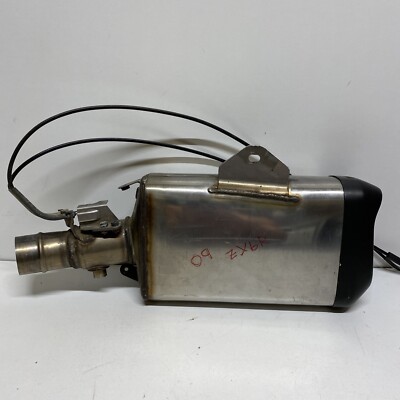 はに 2009 Kawasaki Ninja ZX-6R OEM/stock muffler assembly 18091 18110