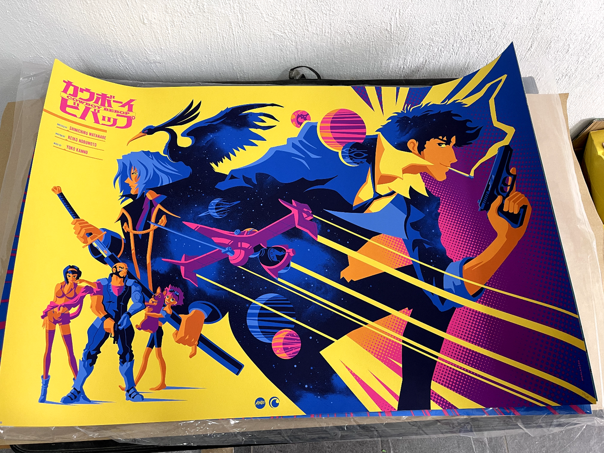 Cowboy Bebop by tom Whalen - Variant SDCC 2023 exclusive