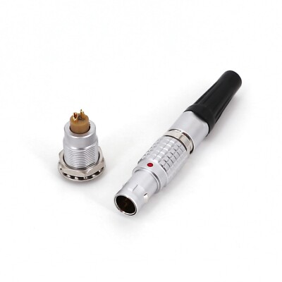 Push Pull FGG EGG 0B 2-Pin 9mm Panel Mount Male and Female Cable Plug Connector