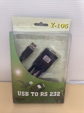 USB to RS 232 Converter DB9 Y-105 Pc Usb Port Usb Hub Baud Rates 1200-115.2k