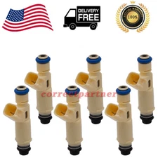 1 Set of 6 Fuel Injectors Fits for 2001-2002-2003-2004 Mazda Tribute 3.0L V6