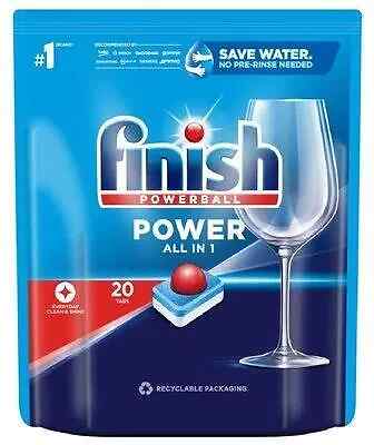 8720065006022 Finish Powerball All in 1 Kapsułki do Zmywarki 20 szt. Reckitt Ben