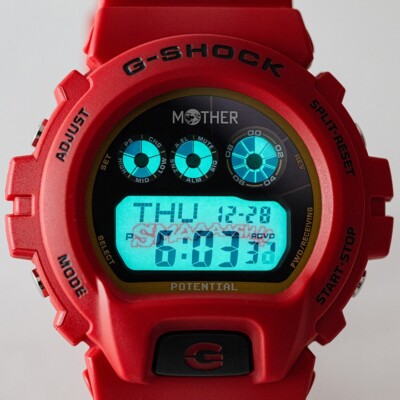 M*o様 MOTHER × G-SHOCK GW-6900MOT24-4JR Mother × G-SHOCK GW-6900MOT24-4JR Watch Red limited edition Japan