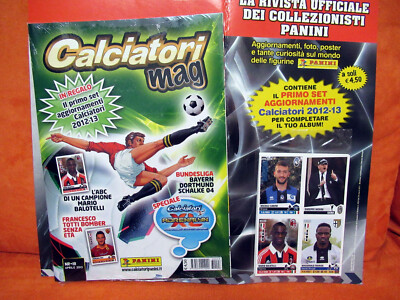 PANINI FOOTBALLERS MAG N.18 - APRIL 2013 - WITH FIRST SET OF UPDATES - SEALED
