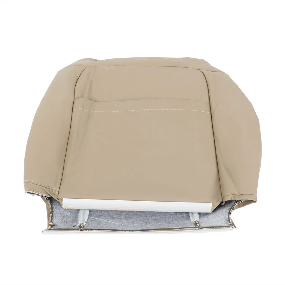 For 1995-2000 Chevy Tahoe Front Bottom Top Lean Back Leather Seat Cover Tan - Изображение 3 из 4