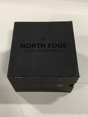 North Edge Alps Men's Digital Watch - Carbon Fiber Shock Military Sports, Black