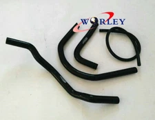 FOR Yamaha Banshee 350 YFZ350 1987-2006 Reinforced Silicone Radiator Hose BLACK
