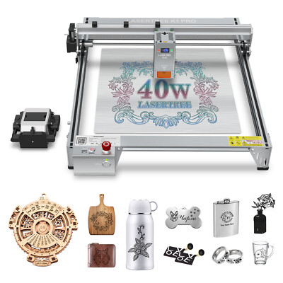  LASER TREE K40 K1 PRO 40W Laser Engraver Powerful Engraving Cutting Machine