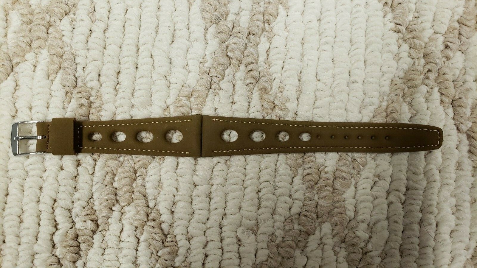 OEM NOS vintage Stylecraft 60`s Military green GT Divers CORFAM 18mm watch strap