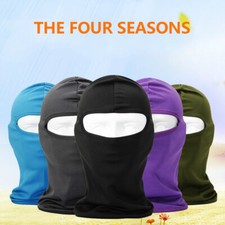 Tactical Thin Balaclava Face Mask UV Protection Ski Sun Hood Cover for Men Women