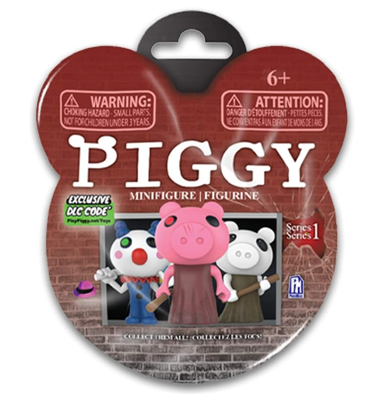 1x PIGGY SERIES 1 ROBLOX 3-INCH MINI FIGURE MYSTERY PACK WITH