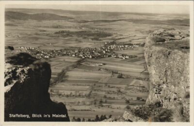 CPA AK Staffelberg Blick ins Maintal GERMANY (1109054)