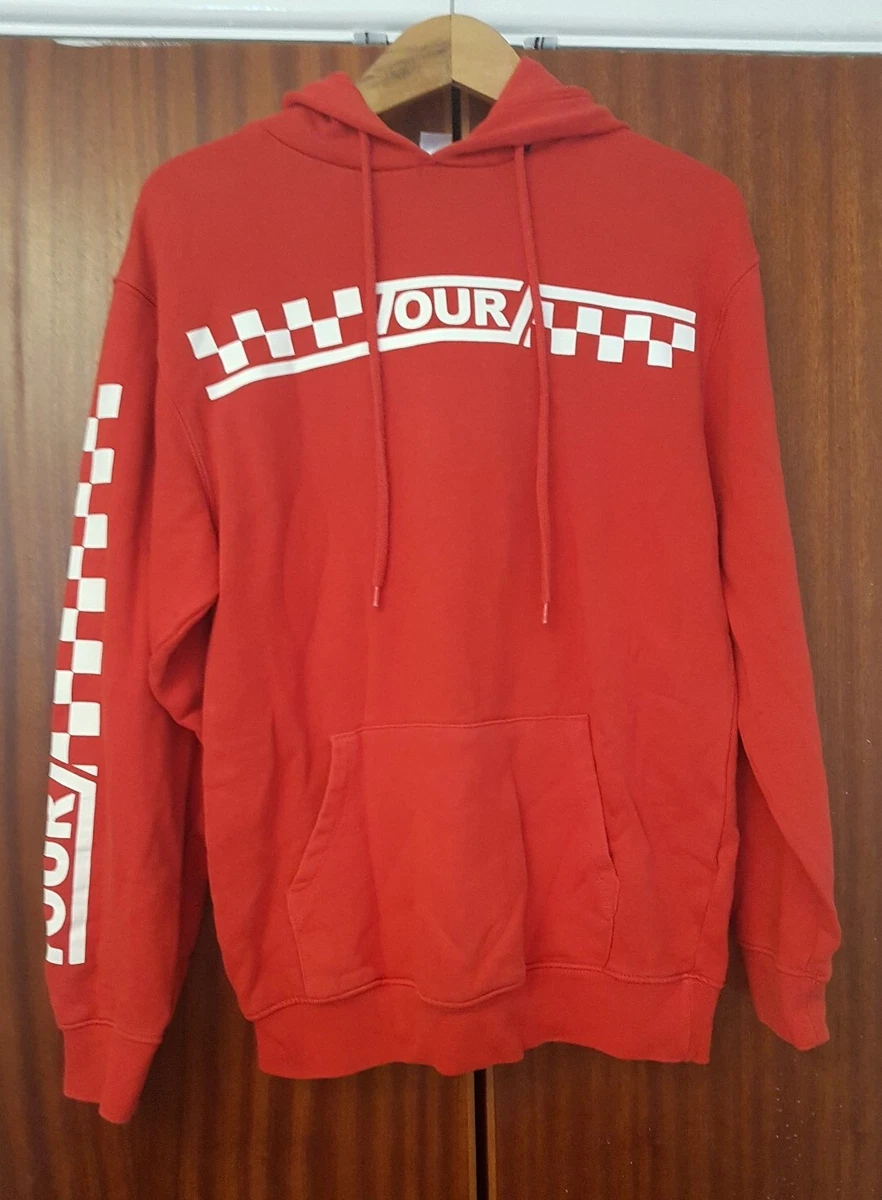 JUSTIN BIEBER Men`s Red Stadium Tour Hoodie Size X Small VGC | eBay