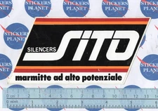 VINTAGE STICKER STICKER STICKER MOTORCYCLE TUNING SITE SILENCERS
