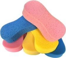 6 Pack Car Wash Sponges,Macroporous and High Density Large Sponge, All-Purpose