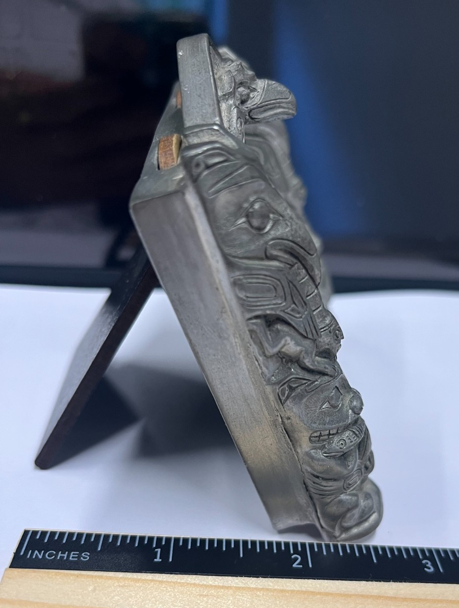 BOMA Fine Pewter Frame-Featuring Native American Canadian Totems