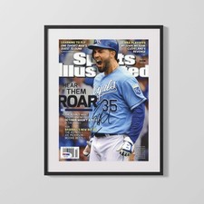 Eric Hosmer Autograph SI Print - Royals Roar 2015 - October Wasnt a Fluke