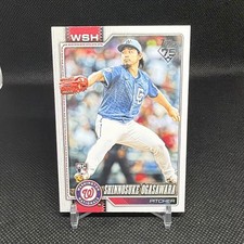 Topps 2026 Series 1 Shinnosuke Ogasawara #32 RC Rookie Washington Nationals