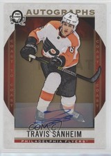 2018 O-Pee-Chee Coast to Canadian Tire Extended Travis Sanheim #A-TS Auto 1pc9