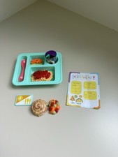 Our Generation Lunch Time Fun Time set 18" dolls tray drink food