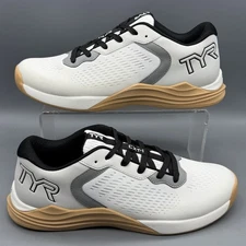 TYR CXT-1 Trainer Mens 9 Women’s 10.5 CrossFit Shoes Gym Athletic Sneakers White