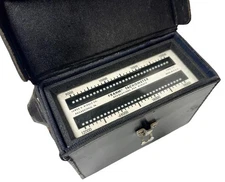 James G Biddle Co Frahm Type T-7 Tachometer 9000-18000 RPM With Case Vintage