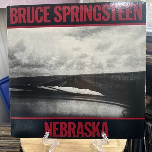 Bruce Springsteen Nebraska Vinyl Record Album 1982, 33RPM, Vintage Rock