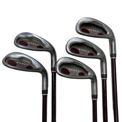 Used Daiwa (Globeride) ONOFF (2010) 5S Ladies Iron Set IR SMOOTH KICK LP 410I (F