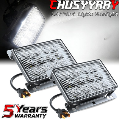 2PCS AL152328 LED Headlights fit For Deere 5045D 5045E 5055D