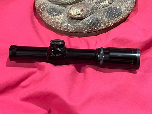 original BURRIS 4X  "Mini" Compact Rifle Scope circa 1991