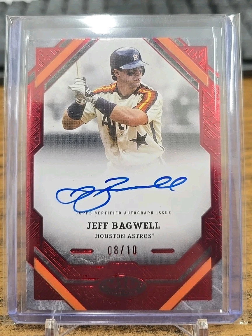 Jeff Bagwell Autographed Baseball Cards for sale | eBay
