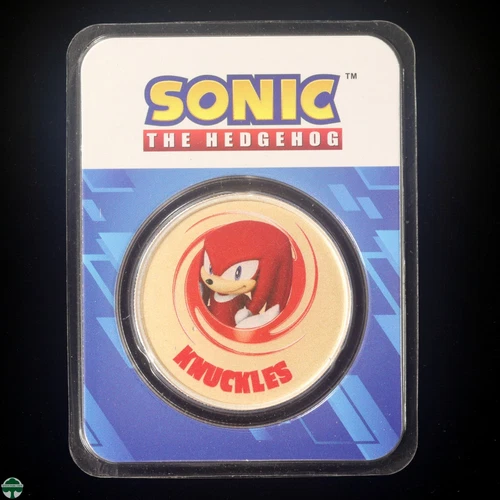 Knuckels - Sonic the Hedgehog SEGA - 1 tr oz 0.999 Fine Silver Round