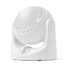 IRIS USA WOOZOO Small Desk Fan, 3 Speed, 112° Adjustable Tilt, Low