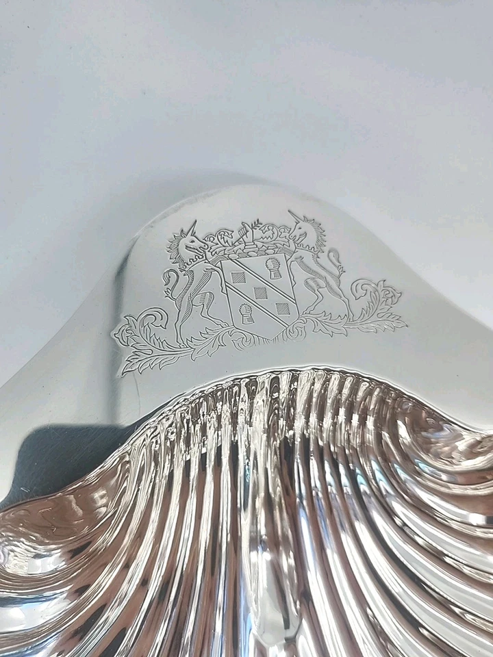 Juego de platos antiguos Barker Brothers 8" plateados 1910-1925 Birmingham  Foto 2 de 4