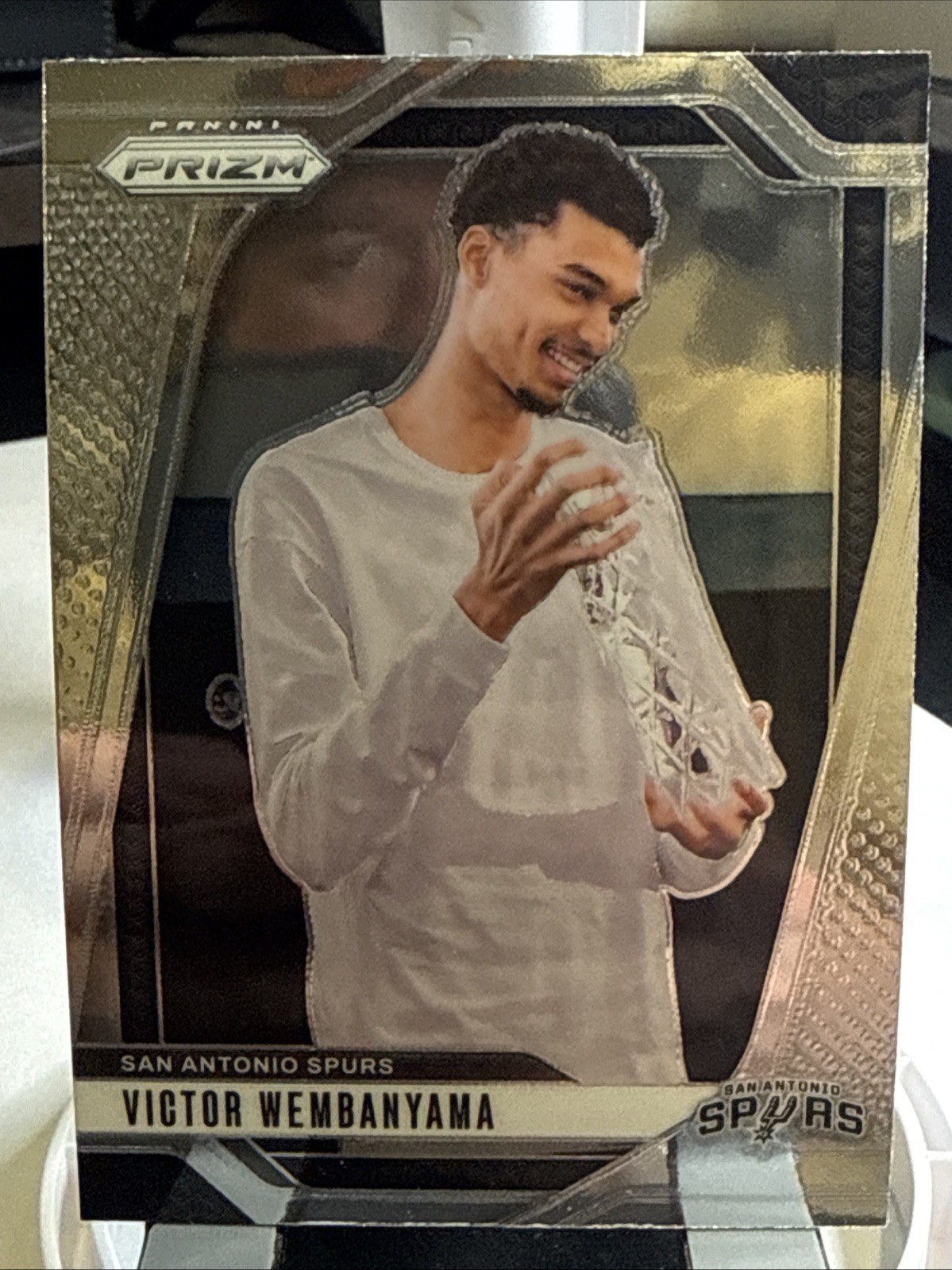2024-25 Panini Prizm Victor Wembanyama #172 Image Variation Rare Hit Spurs
