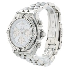Breitling Chronomat Stainless Steel White Dial 44mm Automatic Mens A44355 3
