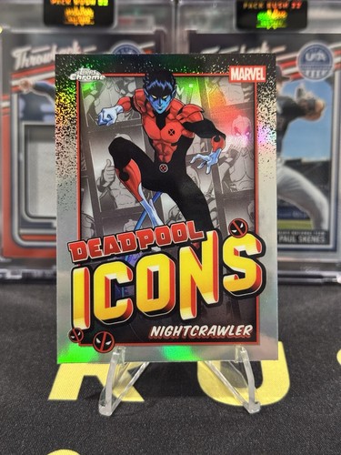 2025 Topps Chrome Deadpool Icons Refractor Nightcrawler #DI-6