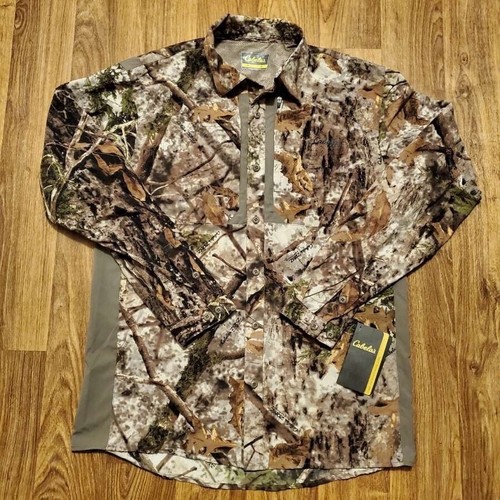 Pantalon De Neige Garçon Cabela’s – Camo Woodland Taille L, Doublé Polaire, état Très Bon