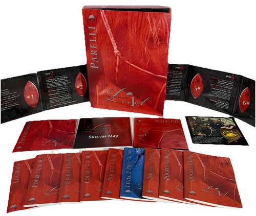 PARELLI PARTNERSHIP LEVEL 1 TRAINING NATURAL HORSEMANSHIP COMPLETE DVD CD