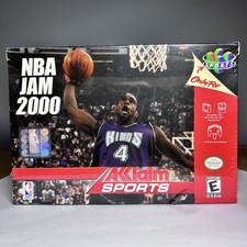 NBA Jam 2000 N64 Nintendo 64 Factory Sealed Game Read Description