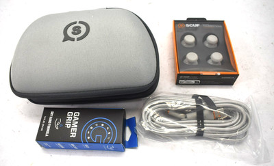 Scuf Gaming Bundle Controller Case USB-C Gamer Grip Envision Thumbsticks Gray
