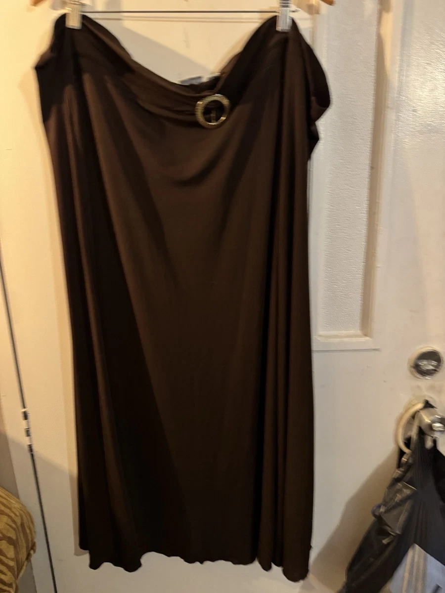 Jupe Cintrée (A-Line) De Marque Cato - Taille 8, Couleur Taupe