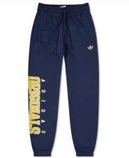 NEW MEN'S ADIDAS ORIGINALS OG SCRIPT TREFOIL SWEAT PANTS  SIZE L